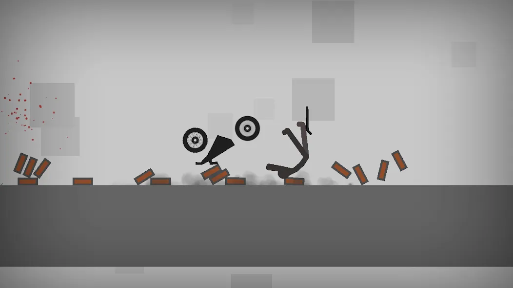 Скачать взломанную Stickman Dismounting (тикман Дисмаунтинг)  [МОД Unlocked] — последняя версия apk на Андроид screen 3