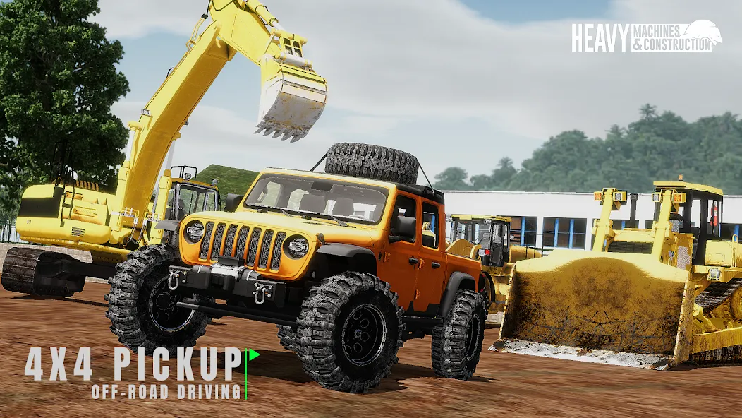 Скачать взлом Heavy Machines & Construction  [МОД Все открыто] — полная версия apk на Андроид screen 5
