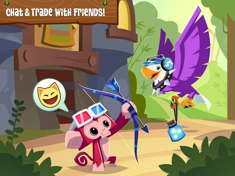 Скачать взлом Animal Jam (Анимал Джем)  [МОД Все открыто] — полная версия apk на Андроид screen 5