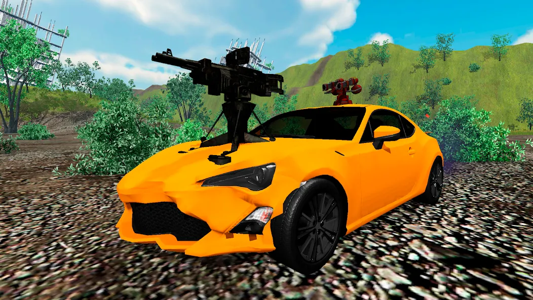 Взломанная Car Crash Arena Simulator 3D  [МОД Mega Pack] — полная версия apk на Андроид screen 3