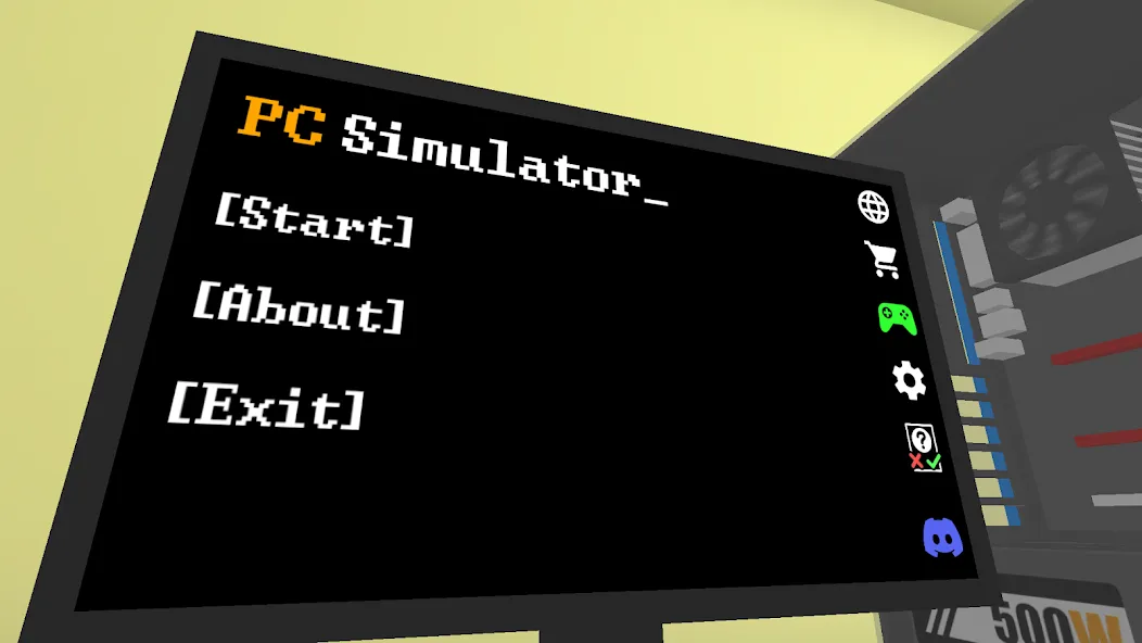 Скачать взлом PC Simulator (ПК Симулятор)  [МОД Много монет] — стабильная версия apk на Андроид screen 1