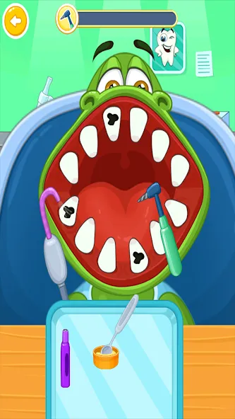 Взлом Children's doctor : dentist  [МОД Все открыто] — последняя версия apk на Андроид screen 3