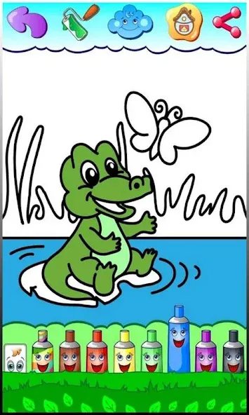 Скачать взломанную Coloring pages  [МОД Много монет] — последняя версия apk на Андроид screen 4