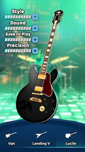 Взлом Guitar Band: Rock Battle (Гитарная группа)  [МОД Unlimited Money] — стабильная версия apk на Андроид screen 2