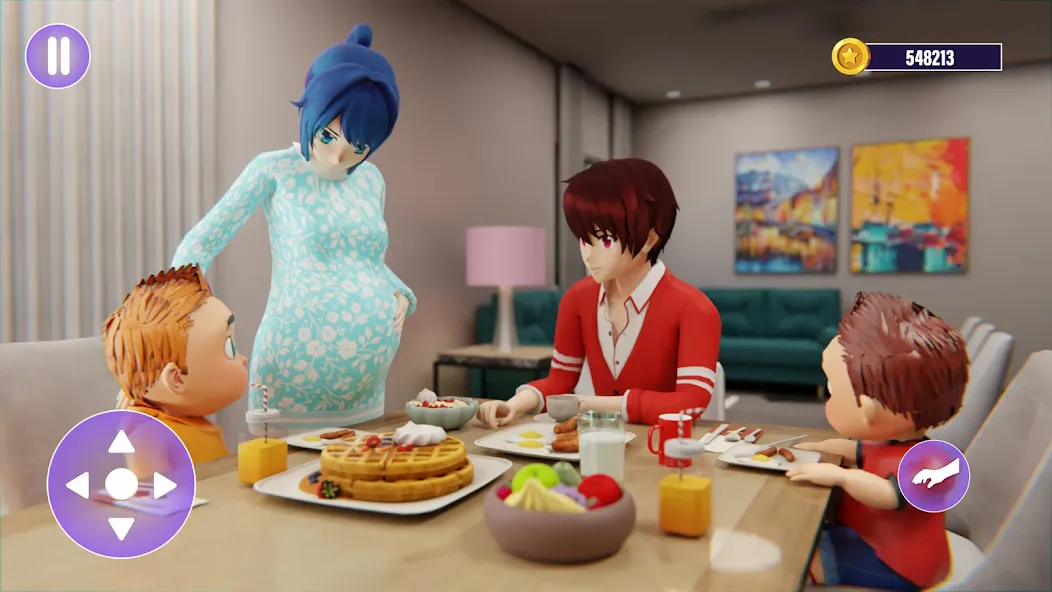 Взломанная Pregnant Mother Family Life  [МОД Unlimited Money] — полная версия apk на Андроид screen 3