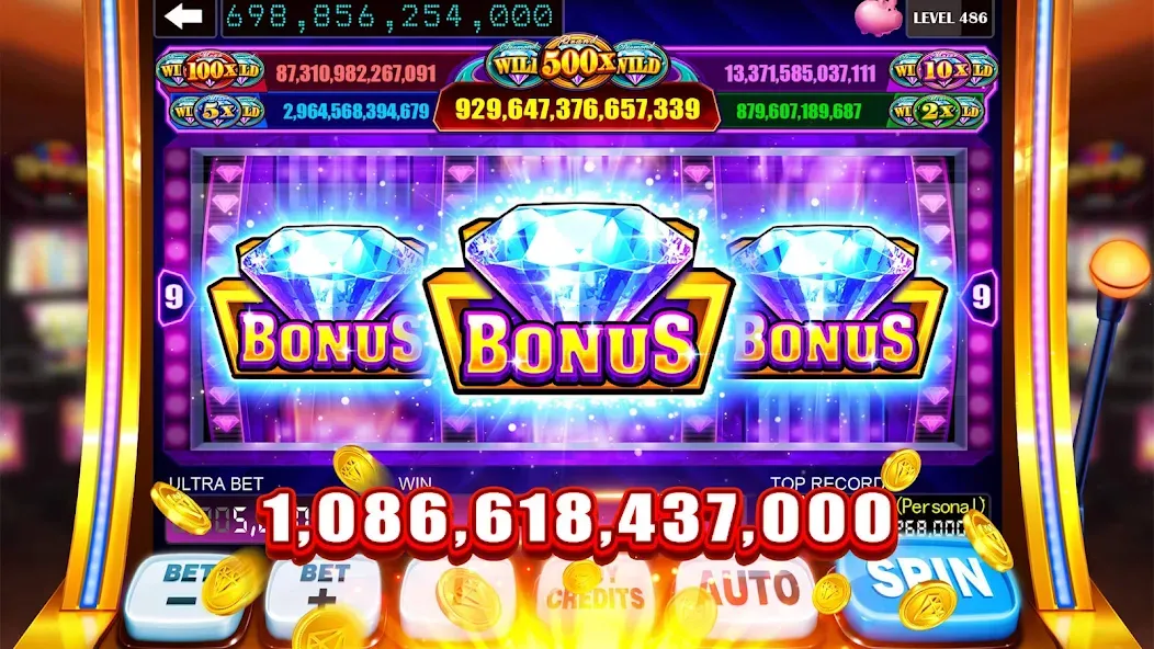 Скачать взлом Classic Slots™ — Casino Games (Классические слоты)  [МОД Меню] — последняя версия apk на Андроид screen 5