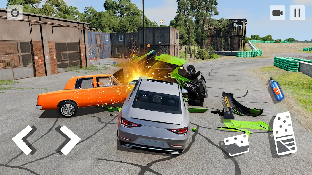 Взлом Car Crash Game (Кар Краш Гейм)  [МОД Mega Pack] — стабильная версия apk на Андроид screen 2