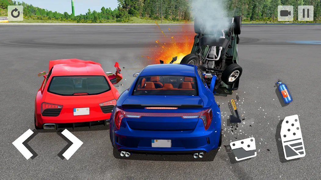 Взлом Car Crash Game (Кар Краш Гейм)  [МОД Mega Pack] — стабильная версия apk на Андроид screen 5