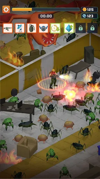 Скачать взлом Alien Survivor (Элиен Сурвайвер)  [МОД Mega Pack] — последняя версия apk на Андроид screen 5