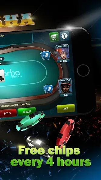 Взлом Live Poker Tables–Texas holdem  [МОД Много монет] — полная версия apk на Андроид screen 4