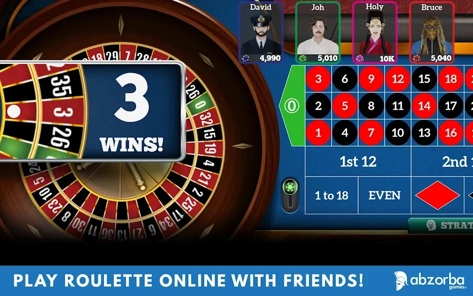 Взлом Roulette Live Casino Tables (Рулетка Лайв)  [МОД Unlimited Money] — последняя версия apk на Андроид screen 1