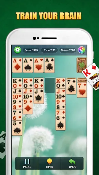 Взломанная Solitaire Puzzle : Card Jigsaw (Солитер головоломка)  [МОД Меню] — стабильная версия apk на Андроид screen 3