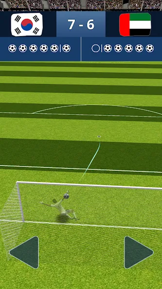 Скачать взломанную Final Shoot: Penalty-Shootout  [МОД Mega Pack] — последняя версия apk на Андроид screen 3