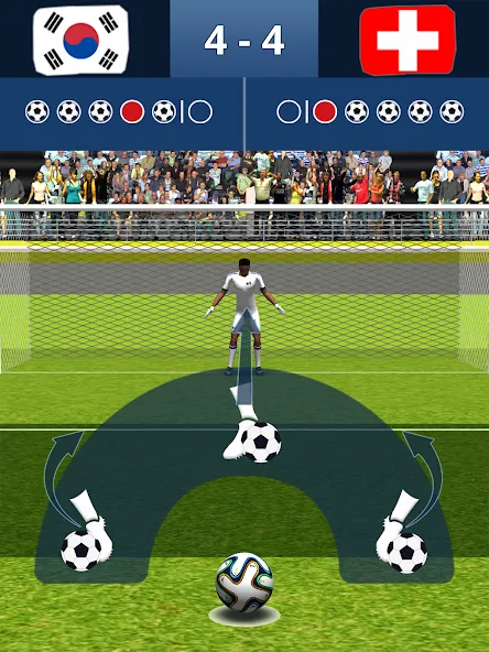 Скачать взломанную Final Shoot: Penalty-Shootout  [МОД Mega Pack] — последняя версия apk на Андроид screen 5