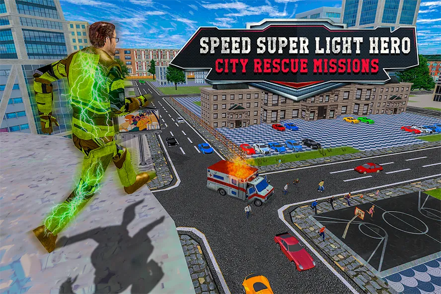 Скачать взлом Light Superhero Speed Hero  [МОД Много денег] — полная версия apk на Андроид screen 5