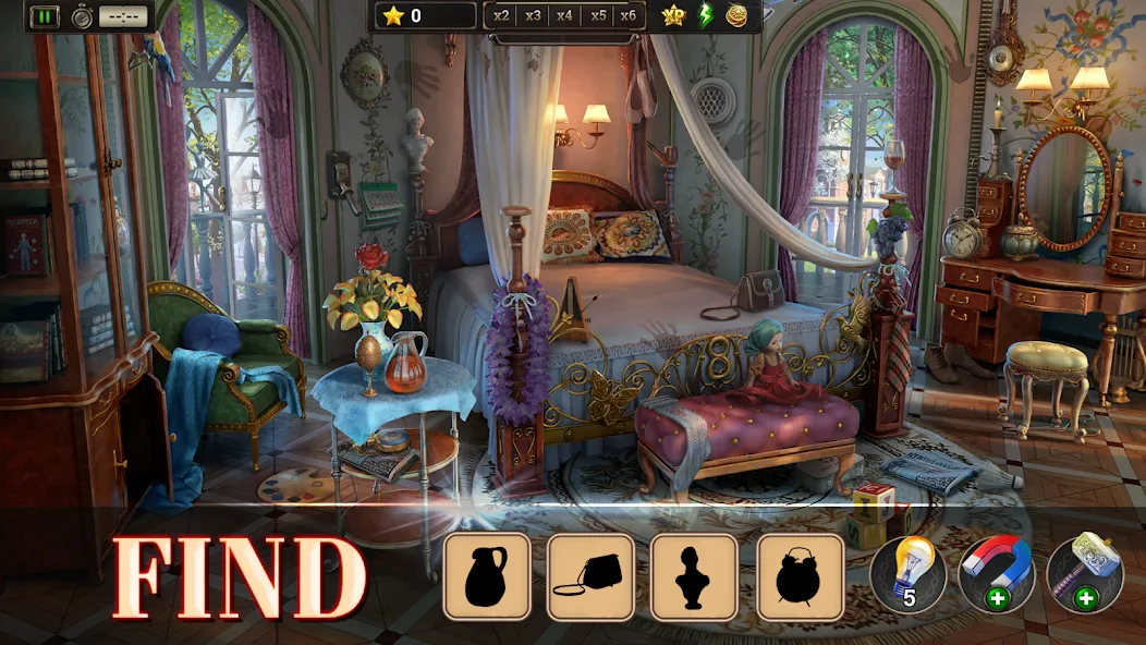 Взломанная Hidden Objects: Coastal Hill (Коустал Хилл)  [МОД Меню] — последняя версия apk на Андроид screen 1