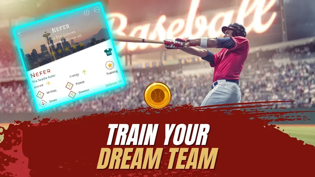 Скачать взлом Astonishing Baseball Manager (Астонишинг Бейсбол Менеджер)  [МОД Unlocked] — стабильная версия apk на Андроид screen 3