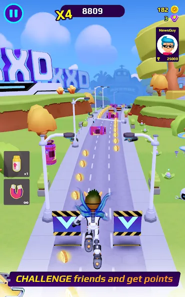 Взломанная PKXD Runner (ПКХД Раннер)  [МОД Menu] — последняя версия apk на Андроид screen 2