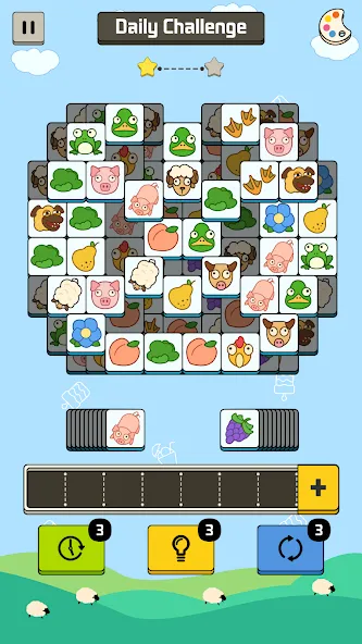 Скачать взлом Sheep N Sheep: Daily Challenge (Шип эн Шип)  [МОД Menu] — стабильная версия apk на Андроид screen 3