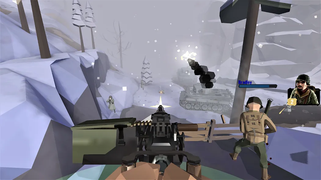 Скачать взлом World War Polygon: WW2 shooter (Ворлд Вар Полигон)  [МОД Много монет] — стабильная версия apk на Андроид screen 5