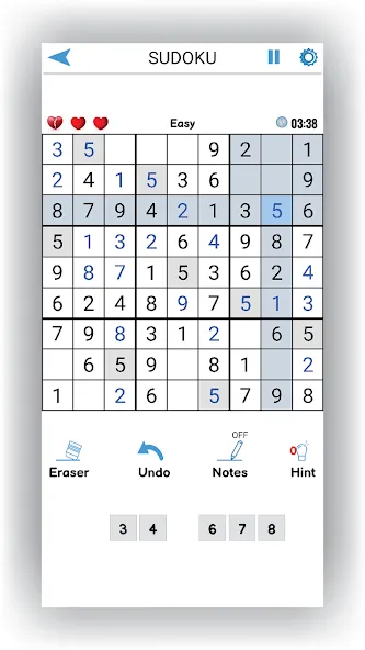 Взломанная Sudoku Offline: Hard Puzzles (Судоку Оффлайн)  [МОД Много монет] — последняя версия apk на Андроид screen 2