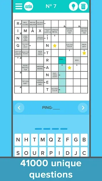 Взломанная Crossword: Arrowword puzzles  [МОД Много денег] — последняя версия apk на Андроид screen 1