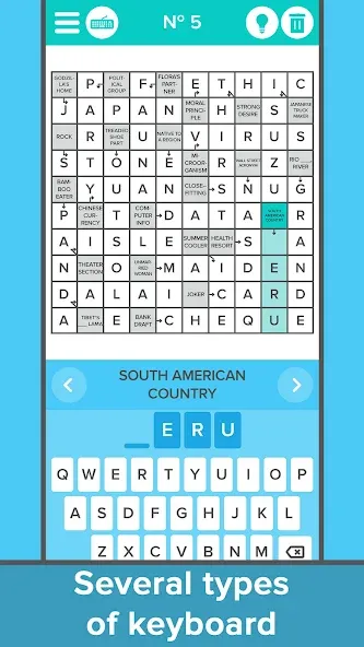 Взломанная Crossword: Arrowword puzzles  [МОД Много денег] — последняя версия apk на Андроид screen 2