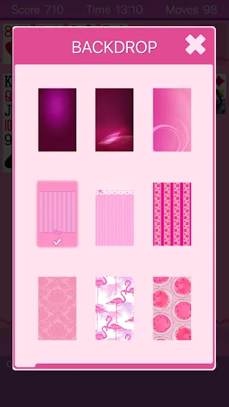 Взломанная Pink Solitaire (Пинк Солитер)  [МОД Бесконечные деньги] — полная версия apk на Андроид screen 2