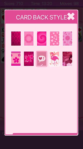 Взломанная Pink Solitaire (Пинк Солитер)  [МОД Бесконечные деньги] — полная версия apk на Андроид screen 3