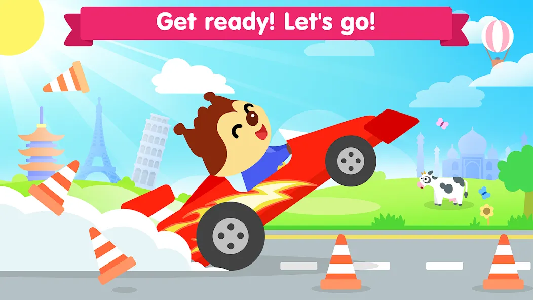 Скачать взломанную Car games for toddlers & kids  [МОД Все открыто] — стабильная версия apk на Андроид screen 3