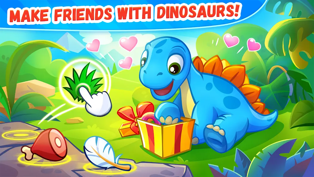 Взломанная Dinosaur games for kids age 2  [МОД Menu] — полная версия apk на Андроид screen 4