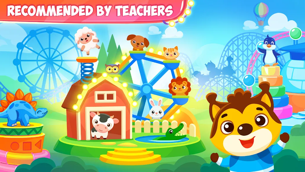 Скачать взломанную Games for kids 3 years old  [МОД Много монет] — полная версия apk на Андроид screen 1