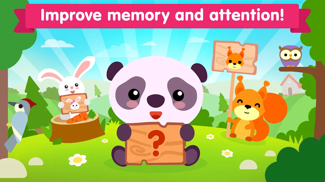 Взломанная Animal sounds games for babies  [МОД Mega Pack] — стабильная версия apk на Андроид screen 3