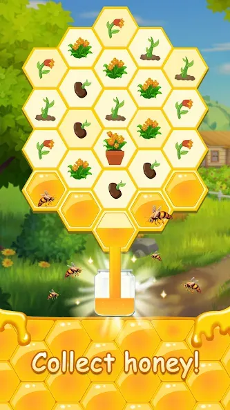 Скачать взлом Honey Bottles — merge puzzle (Хани Ботлс)  [МОД Unlocked] — полная версия apk на Андроид screen 4