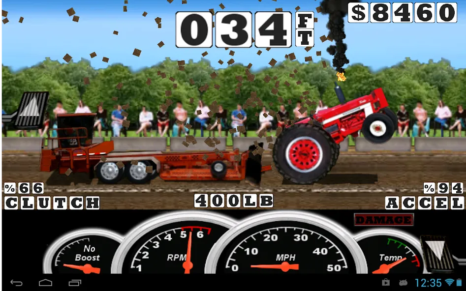 Скачать взломанную Tractor Pull  [МОД Бесконечные деньги] — последняя версия apk на Андроид screen 5