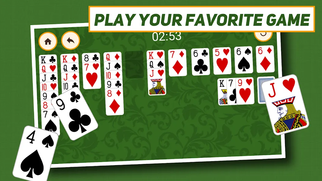 Скачать взломанную Klondike Solitaire: Classic  [МОД Unlimited Money] — стабильная версия apk на Андроид screen 5