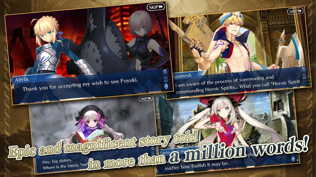 Взломанная Fate/Grand Order (English)  [МОД Бесконечные деньги] — стабильная версия apk на Андроид screen 2