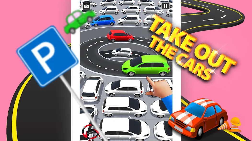 Скачать взлом Park Master: Car Parking Jam (Парк Мастер)  [МОД Mega Pack] — стабильная версия apk на Андроид screen 3