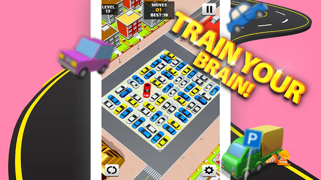 Скачать взлом Park Master: Car Parking Jam (Парк Мастер)  [МОД Mega Pack] — стабильная версия apk на Андроид screen 4