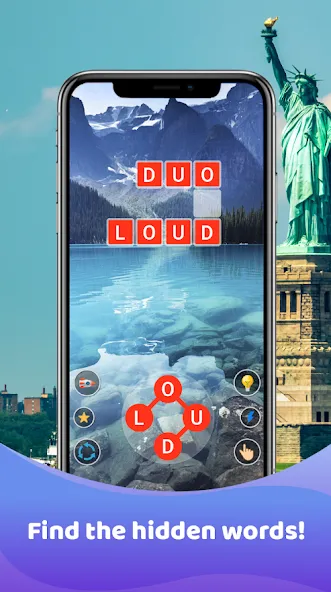 Взлом Word Game : Crossword (Кроссворд)  [МОД Menu] — стабильная версия apk на Андроид screen 1