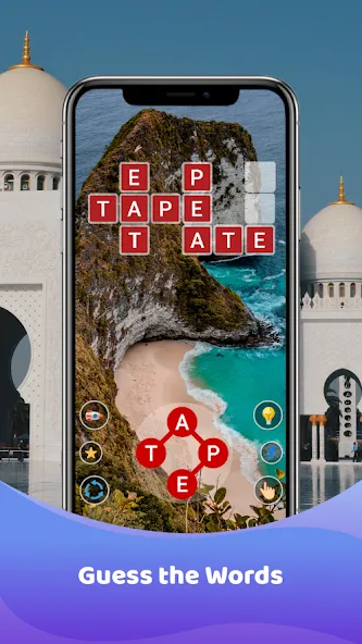 Взлом Word Game : Crossword (Кроссворд)  [МОД Menu] — стабильная версия apk на Андроид screen 3