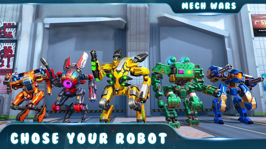 Взлом Spider Mech Wars — Robot Game  [МОД Unlocked] — стабильная версия apk на Андроид screen 3