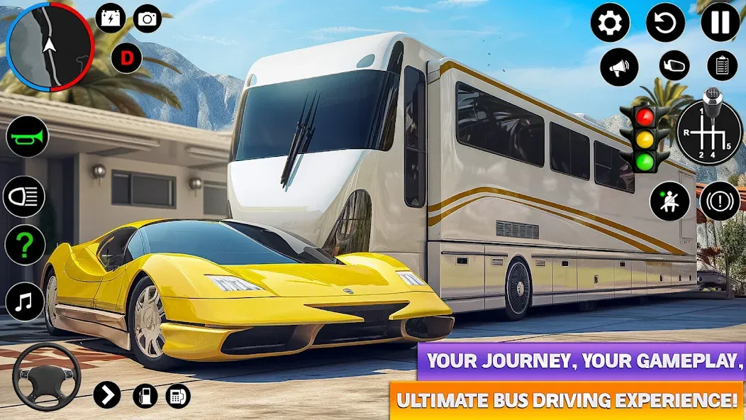 Взлом Ultimate Bus Driving Simulator (Ультимативный симулятор вождения автобуса)  [МОД Menu] — стабильная версия apk на Андроид screen 5