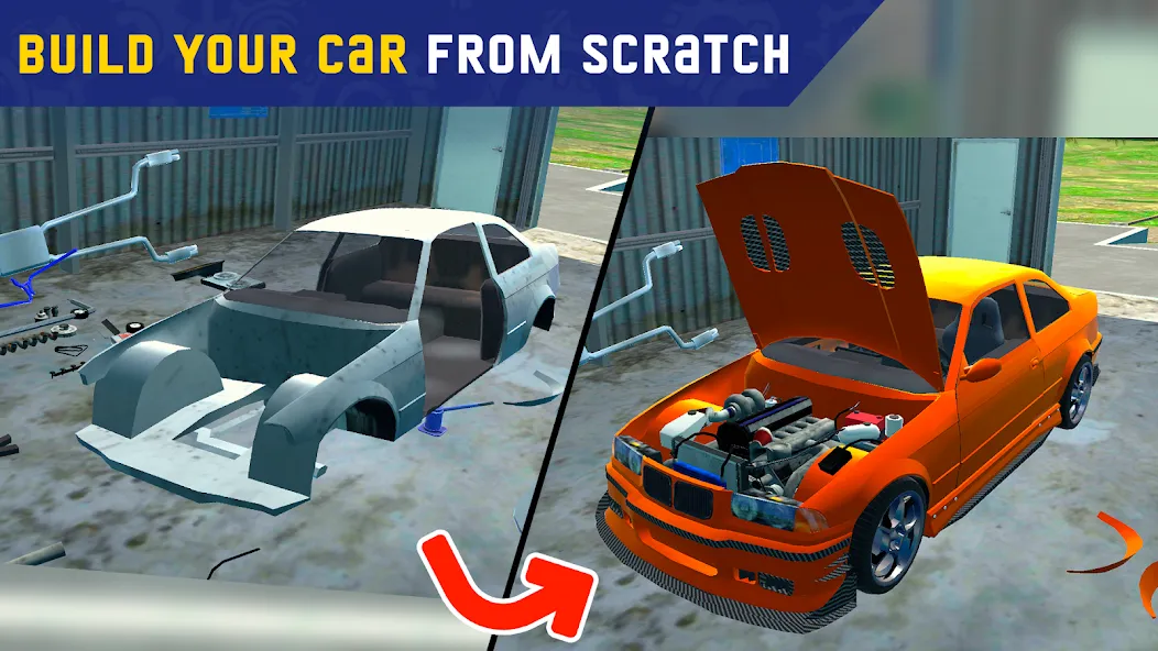 Взломанная My First Summer Car: Mechanic (Май Фрст Саммер Кар)  [МОД Много денег] — полная версия apk на Андроид screen 1