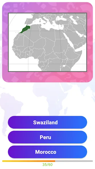 Скачать взлом World Geography Quiz Game  [МОД Бесконечные деньги] — последняя версия apk на Андроид screen 3