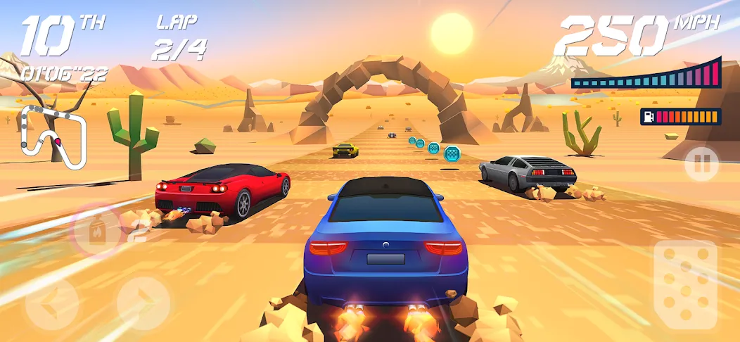 Взлом Horizon Chase – Arcade Racing (Хорайзон Чейс)  [МОД Все открыто] — последняя версия apk на Андроид screen 5