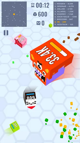 Взлом Cube Zone io  [МОД Бесконечные деньги] — стабильная версия apk на Андроид screen 1