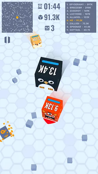 Взлом Cube Zone io  [МОД Бесконечные деньги] — стабильная версия apk на Андроид screen 5