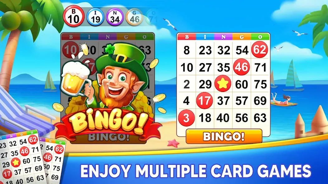 Взлом Bingo Holiday: Live Bingo Game  [МОД Бесконечные деньги] — последняя версия apk на Андроид screen 2