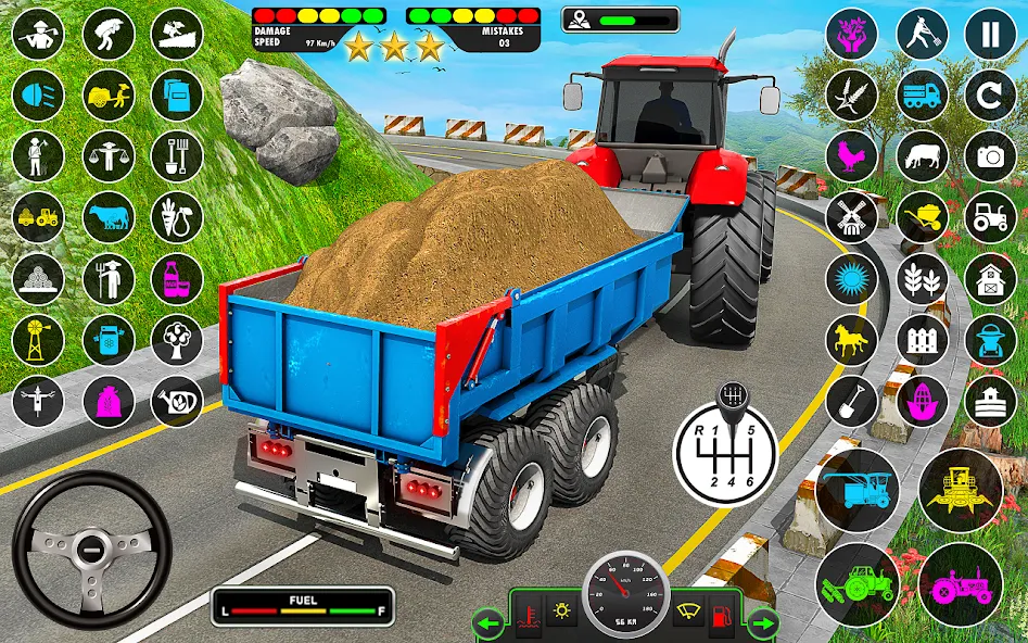 Взлом Tractor Farming: Tractor Games (Тракторное хозяйство)  [МОД Все открыто] — полная версия apk на Андроид screen 4